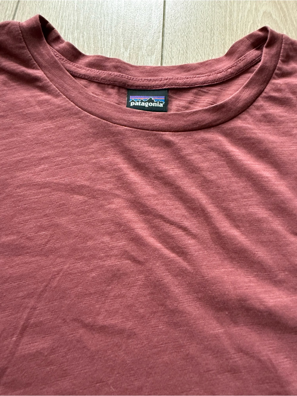 Patagonia Mainstay Long Sleeve Shirt Potters Red Women’s Size Medium - Picture 4 of 9